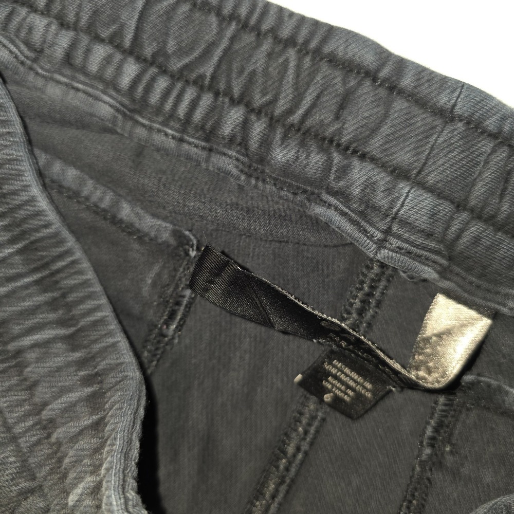 ATHLETA Farallon Jogger Pants Drawstring Waist Atheisure Cotton Black Sz 6 - Picture 9 of 11